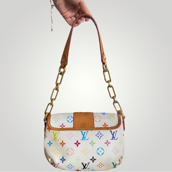 Louis Vuitton Multicolor Monogram Patti Shoulder Bag - Picture 14 of 16